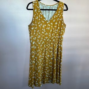 Floral mid length dress by Old Navy